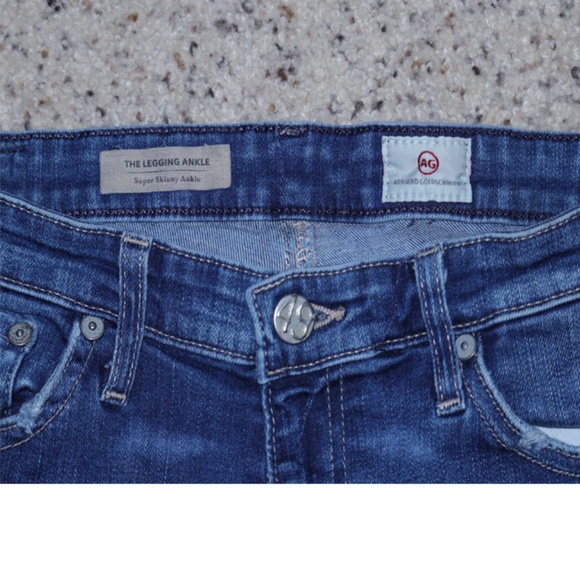 AG Jeans. The legging Ankle Skinny Distreseed - Picture 7 of 7